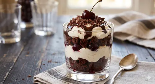 feketeerdő pohárkrém - egyszerű de mennyei desszert